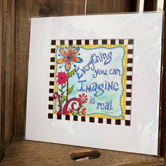 unbranded Other - NWOT Whimsical Creative Wall Art Print